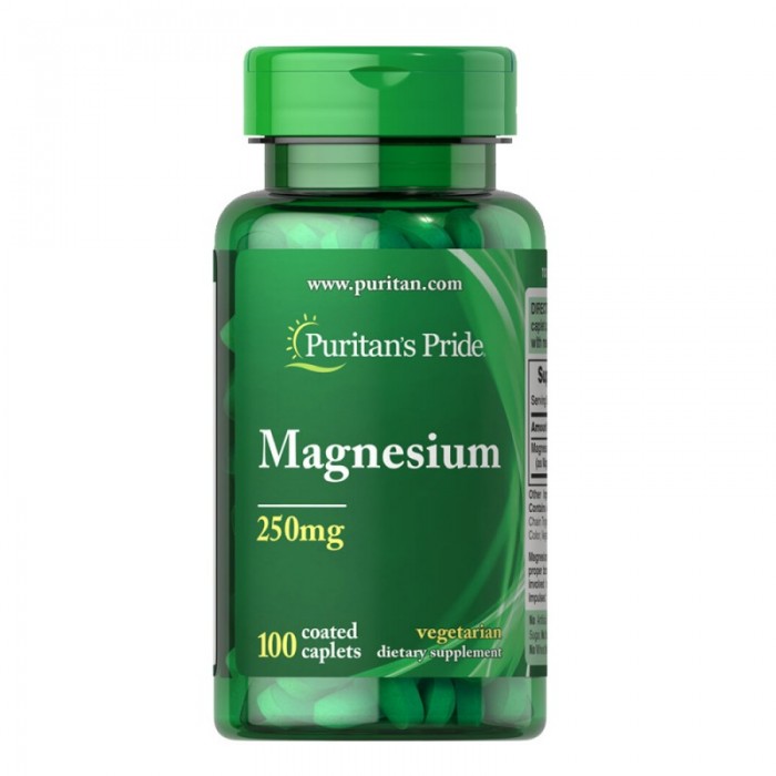 Puritan's Pride - Magnesium 250 мг  - 100 капсули​